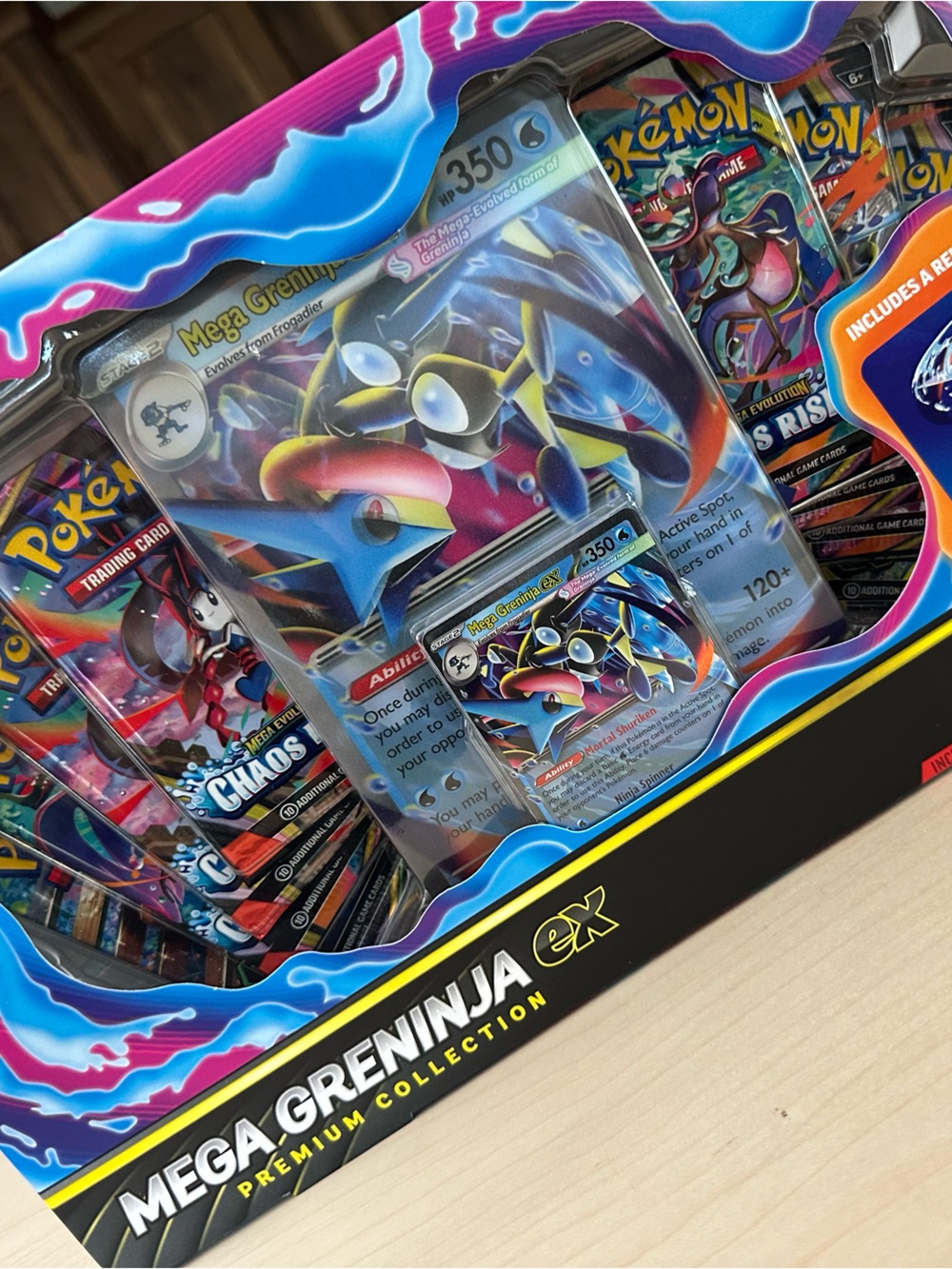 New! Mega Greninja ex Premium Collection
